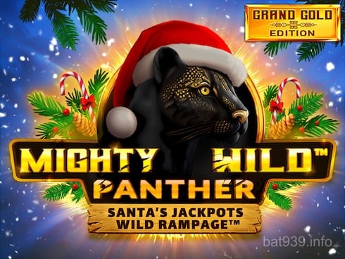 Mighty Wild Panther Grand Gold Edition Santas Jackpots